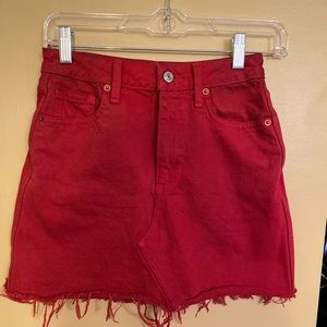 Abercrombie & Fitch ZOE Natural Rise Vintage Skirt